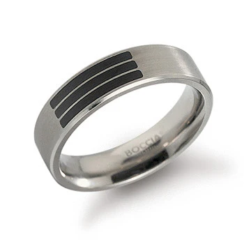 0101-16 Boccia Titanium Ring