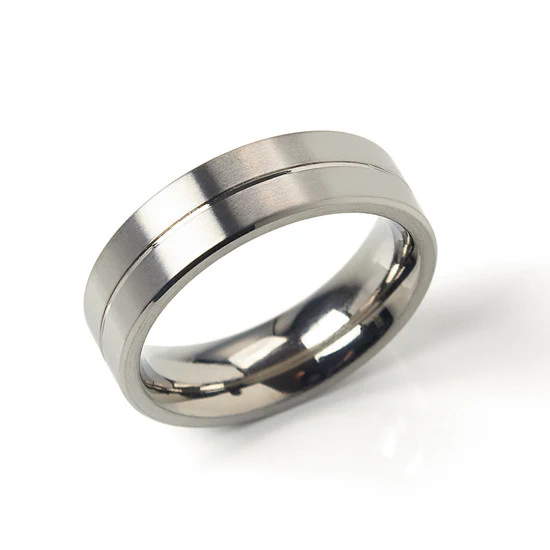 0101-22 Boccia Titanium Ring - Image 2