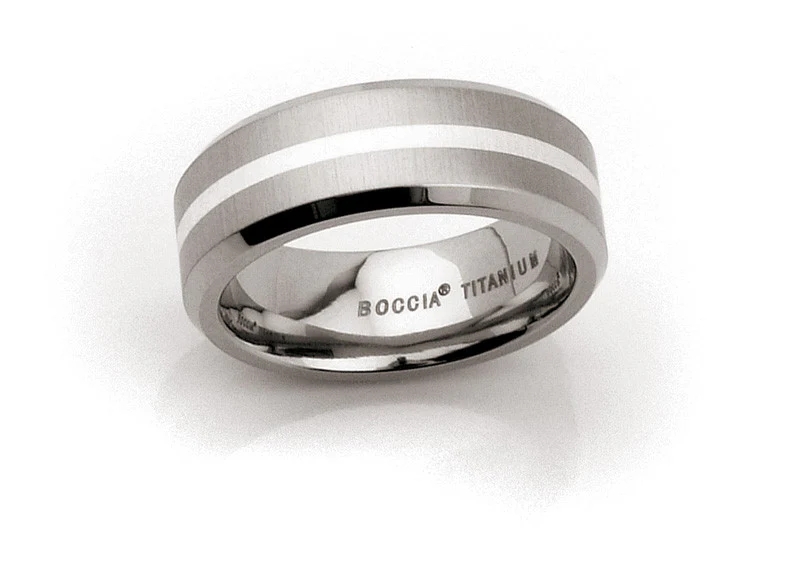 0108-02 Boccia Titanium Ring - Image 2