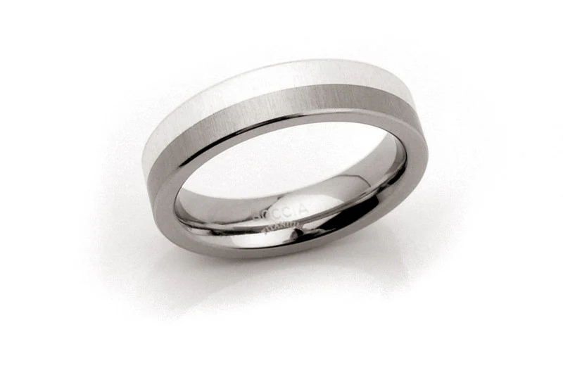 0115-01 Boccia Titanium Ring - Image 2