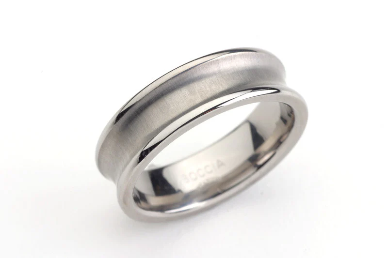 0116-01 Boccia Titanium Ring - Image 2