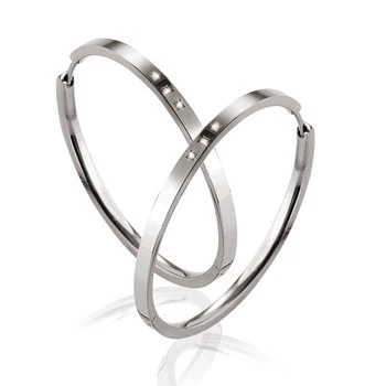 0508-08 Boccia Titanium Earrings