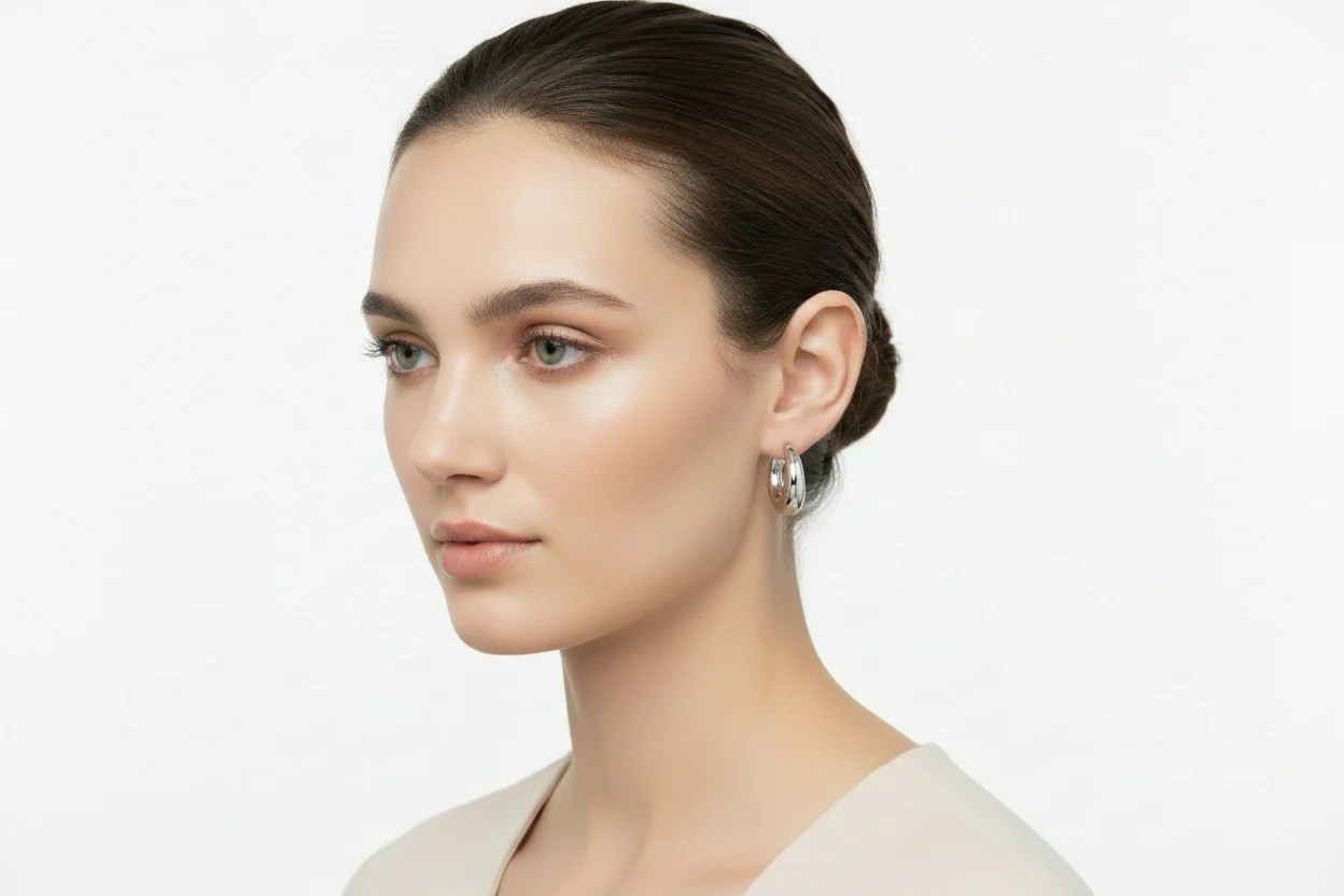 05096-01 Boccia Titanium Earrings - Image 2