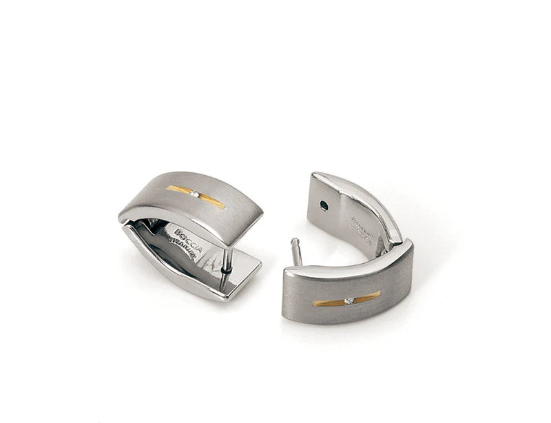 0521-03 Boccia Titanium Earrings - Image 2