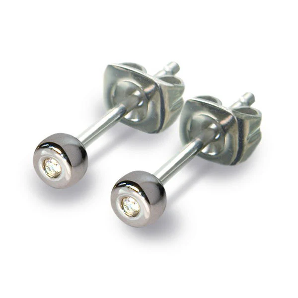 0537-01 Boccia Titanium Earrings - Image 2