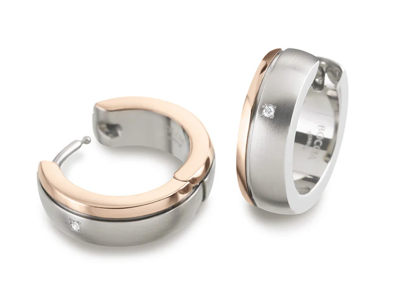 0539-17 Boccia Titanium Earrings - Image 2