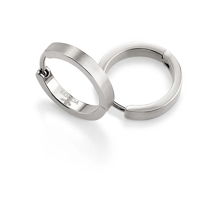 0577-01 Boccia Titanium Earrings - Image 2