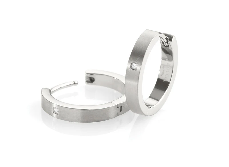 0577-03 Boccia Titanium Earrings - Image 2