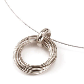 0736-01 Boccia Titanium Pendant (choose chain separately)