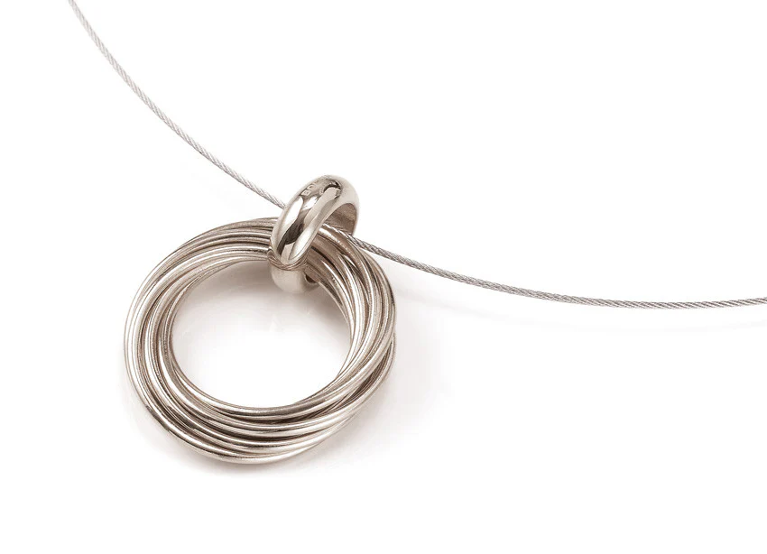 0736-01 Boccia Titanium Pendant (choose chain separately) - Image 2