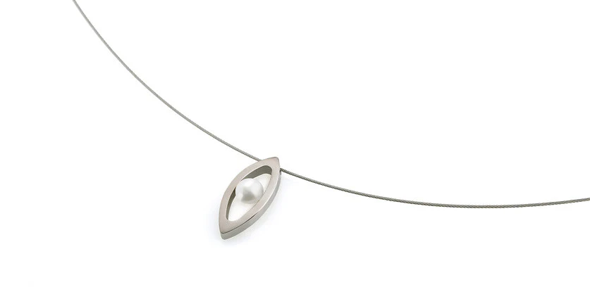 0773-01 Boccia Titanium Pendant (choose chain separately) - Image 2