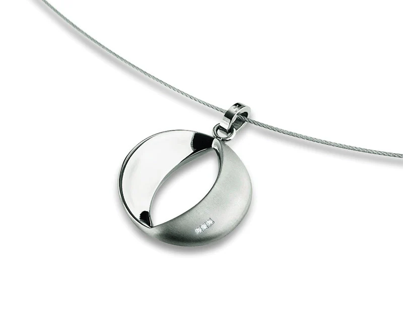 0781-03 Boccia Titanium Pendant  (choose chain separately) - Image 2