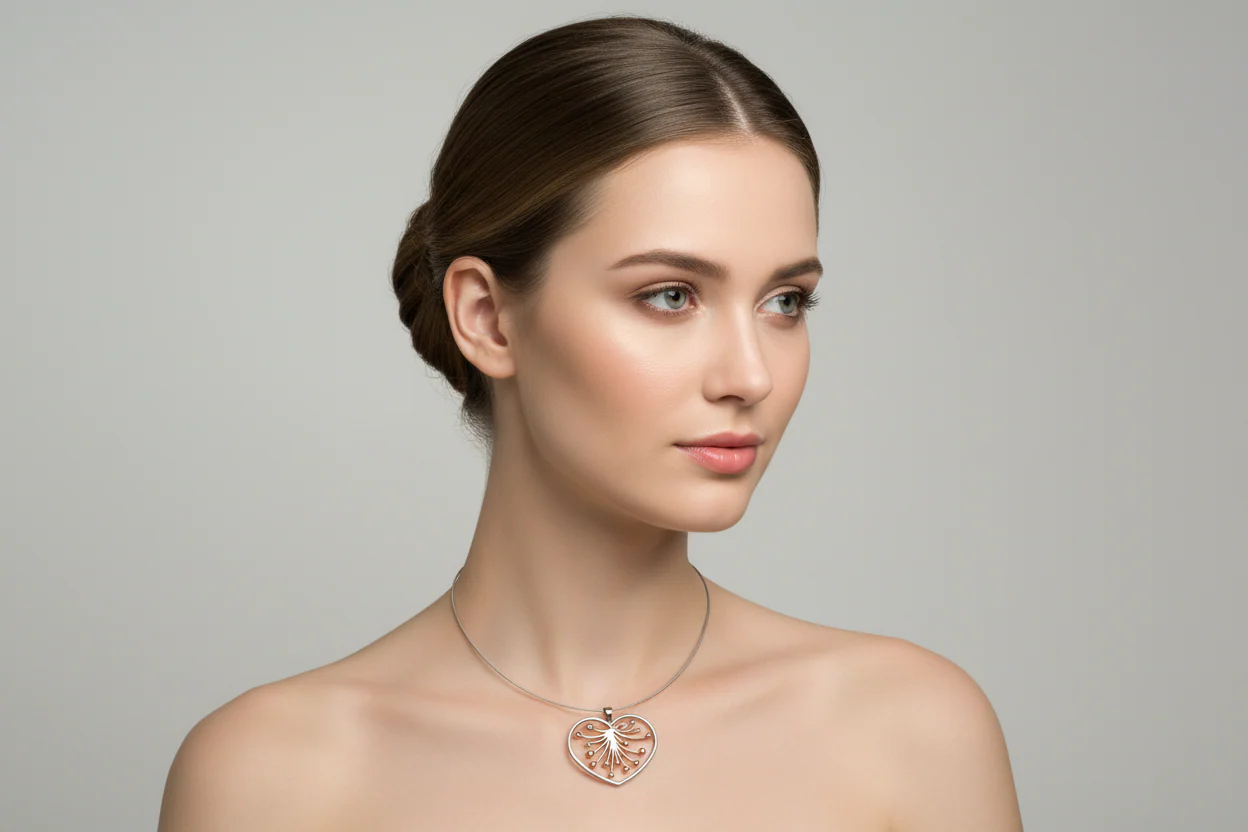0791-02 Boccia Titanium Pendant  (choose chain separately) - Image 2