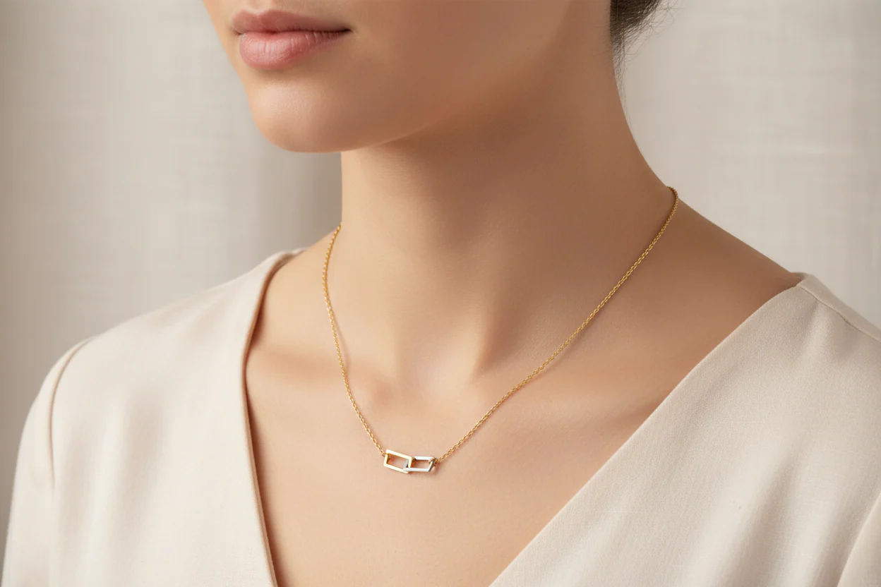 08092-02 Boccia Titanium Necklace - Image 2