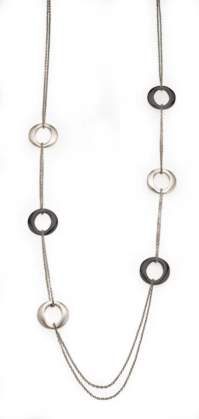 0856-03 Boccia Titanium Necklace - Image 2
