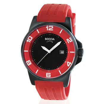 3535-54 Mens Boccia id. Titanium Watch