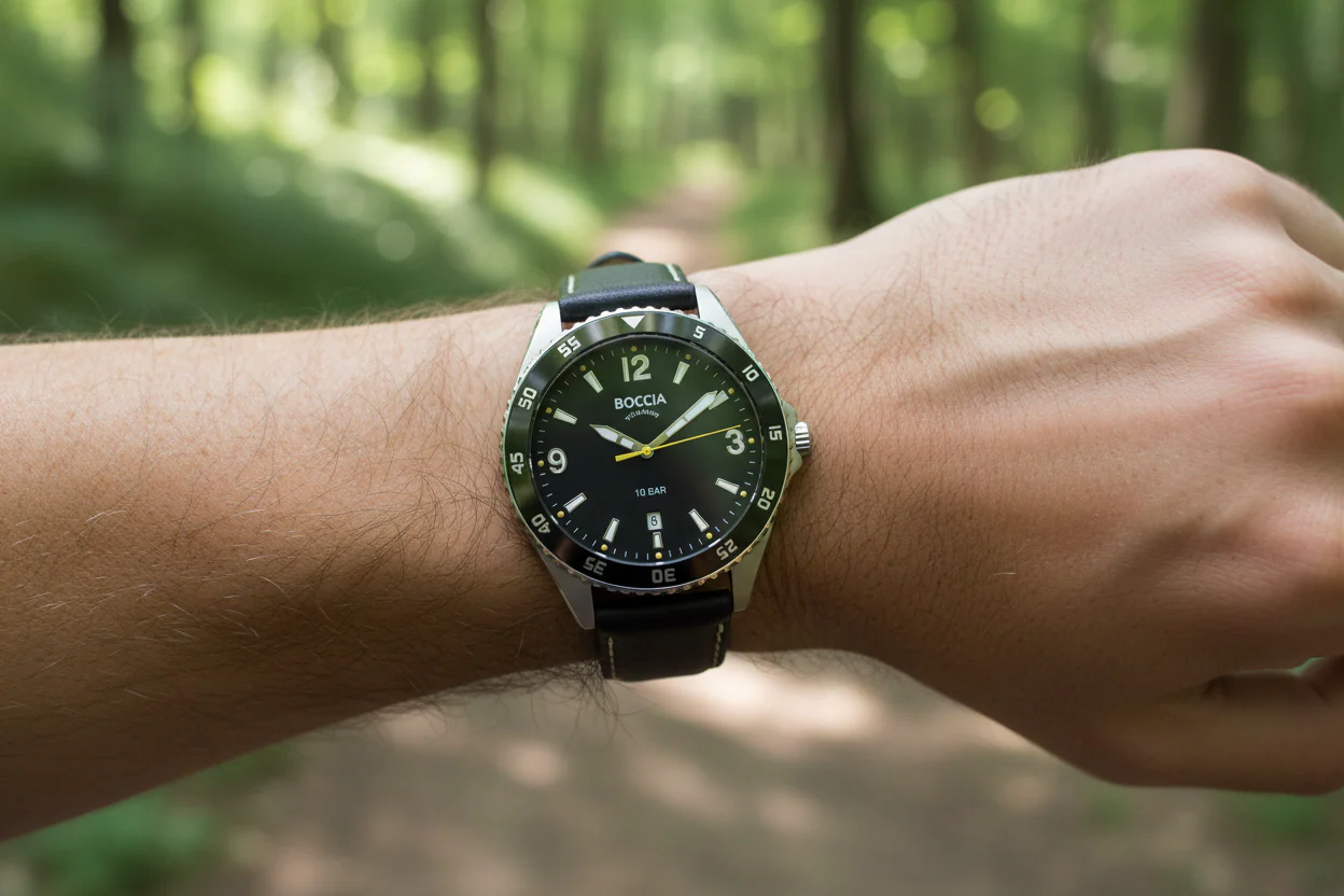 3599-02 Boccia Titanium Mens Watch - Image 2