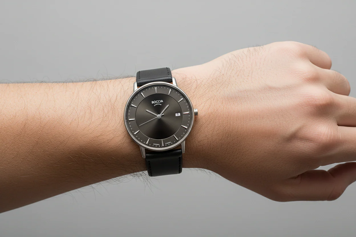 3607-01 Boccia Titanium Mens Watch - Image 2