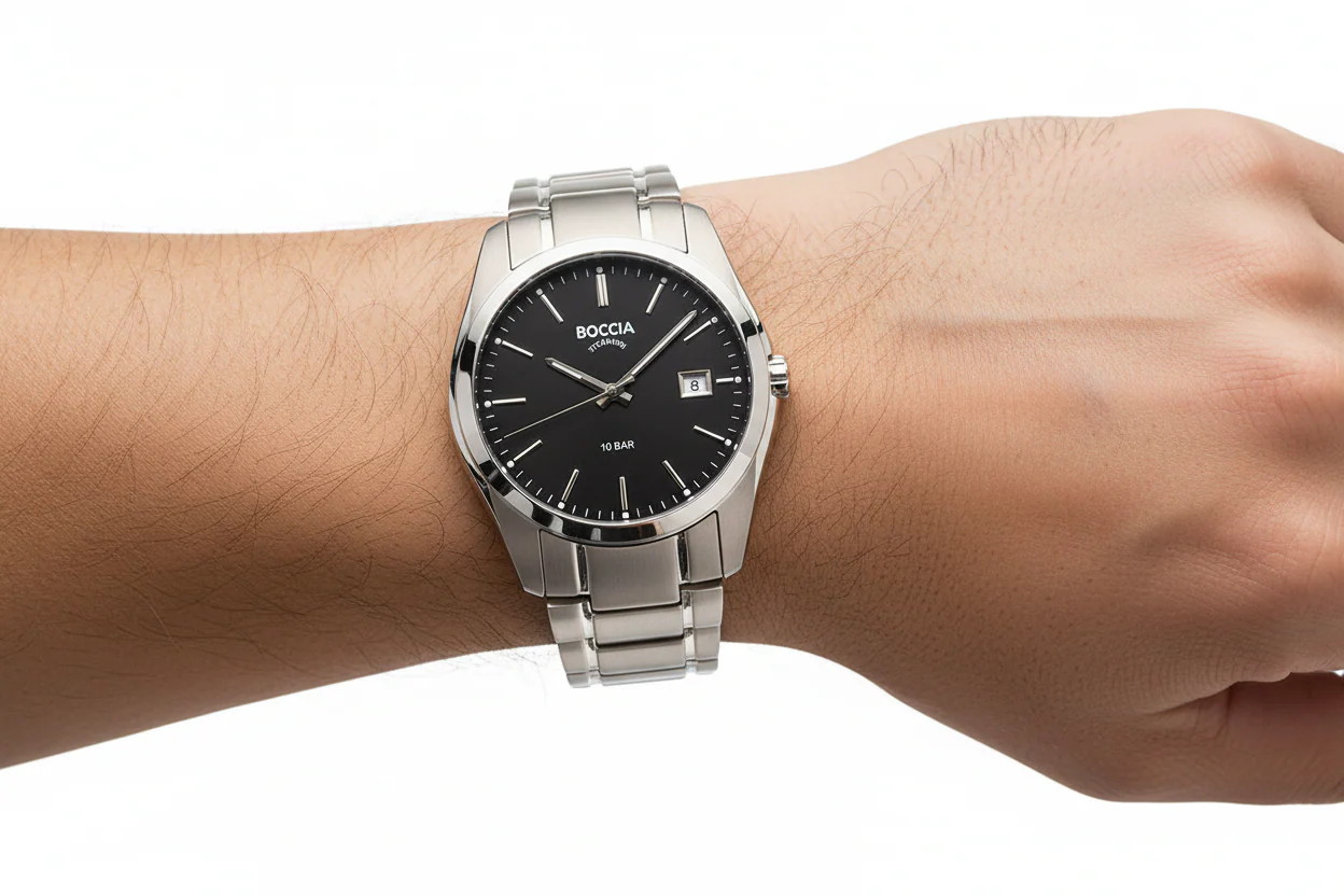 3608-04 Boccia Titanium Mens Watch - Image 2