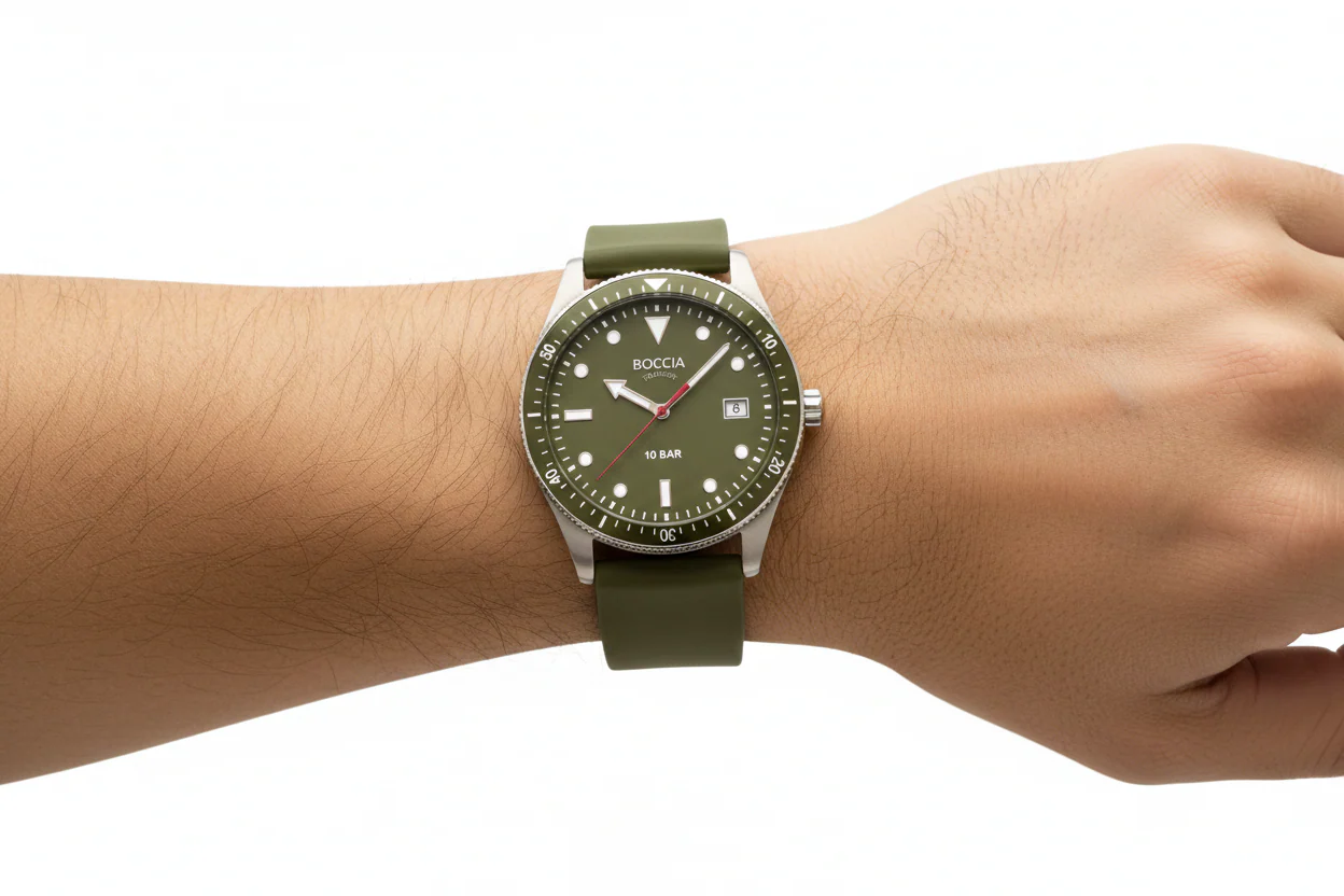 3664-03 Mens Boccia Titanium Watch - Image 2