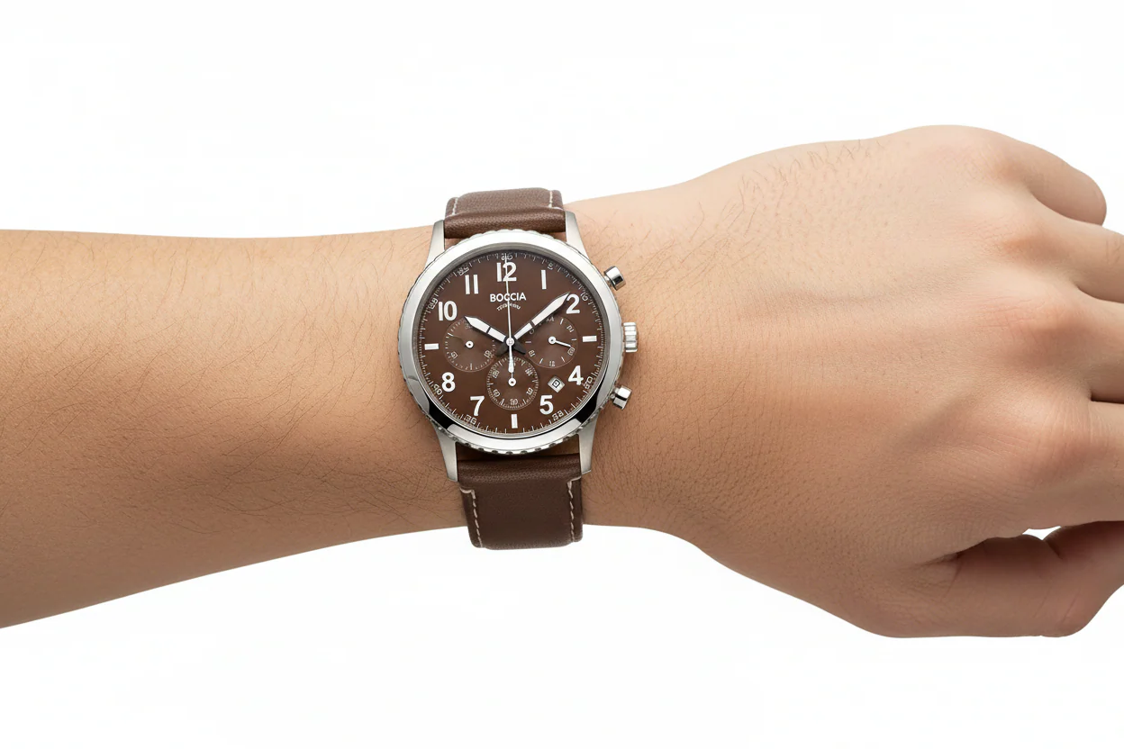 3745-02 Mens Boccia Titanium Watch - Image 2