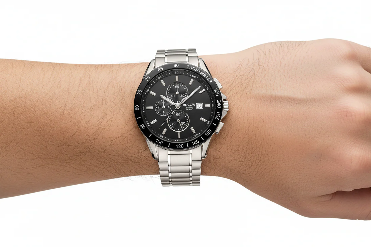 3751-02 Boccia Titanium Mens Watch - Image 2