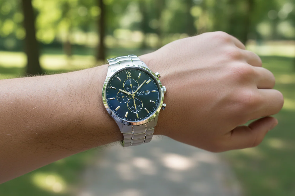 3753-03 Boccia Titanium Mens Watch - Image 2