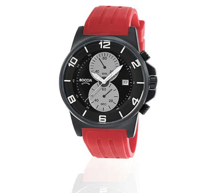 3777-05 Mens Boccia id. Titanium Watch - Image 3