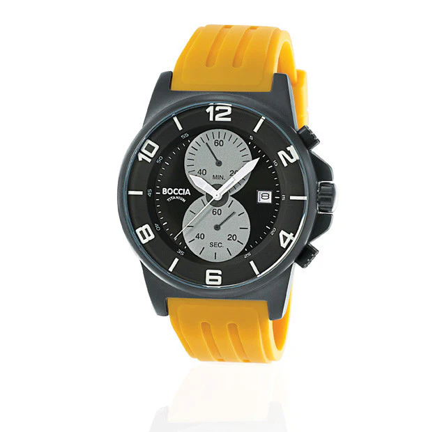 3777-11 Mens Boccia id. Titanium Watch - Image 2