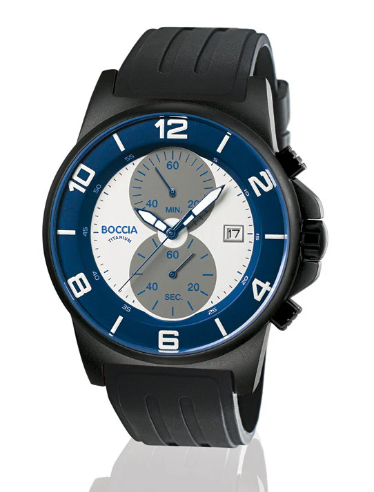 3777-16 Mens Boccia id. Titanium Watch - Image 2