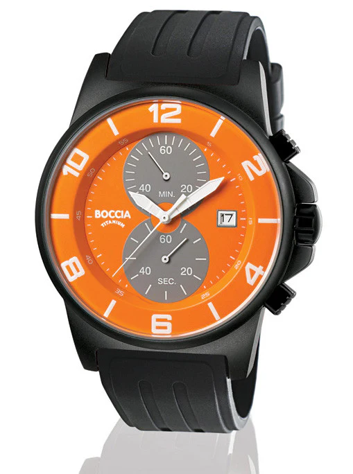 3777-18 Mens Boccia id. Titanium Watch - Image 2