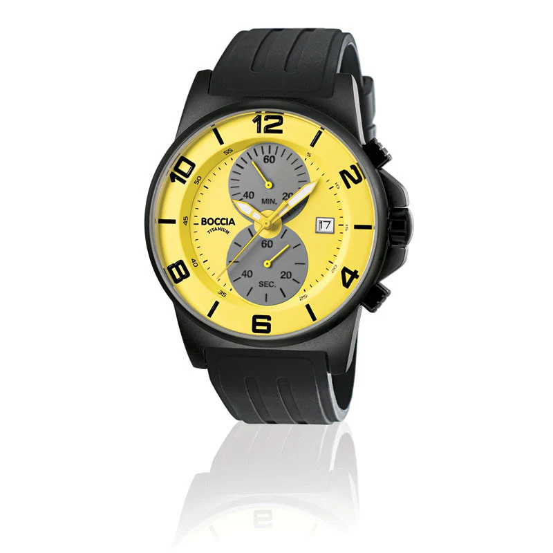 3777-23 Mens Boccia id. Titanium Watch - Image 2