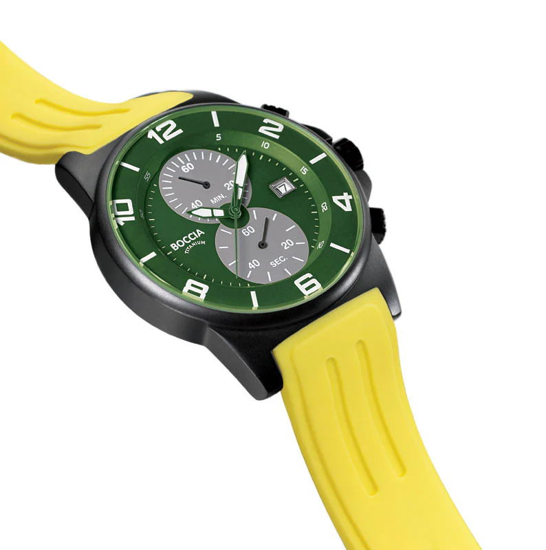 3777-26 Mens Boccia id. Titanium Watch - Image 3