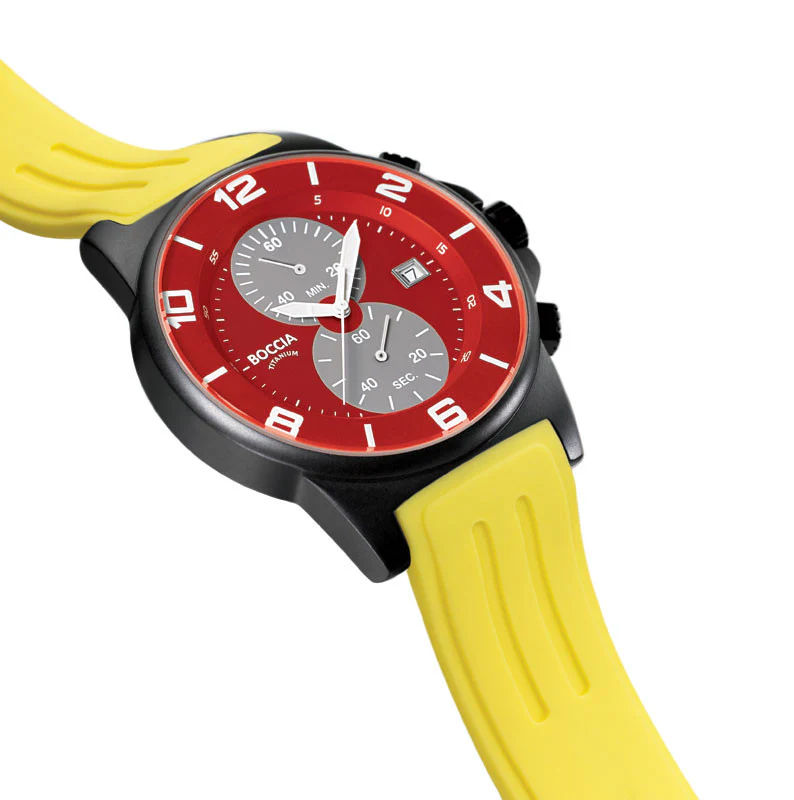 3777-29 Mens Boccia id. Titanium Watch - Image 3