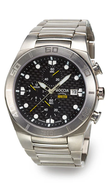 3779-03 Mens Boccia Titanium Watch - Image 2