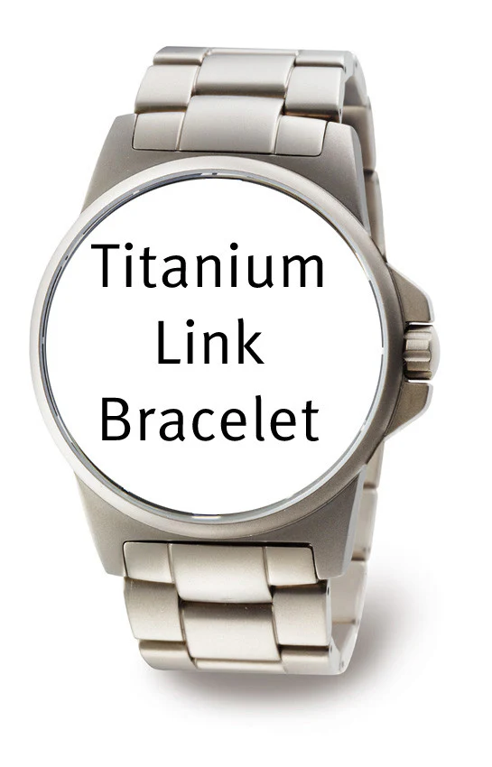 TITAN3535 Boccia id. Watch Titanium Link Bracelet - Image 2